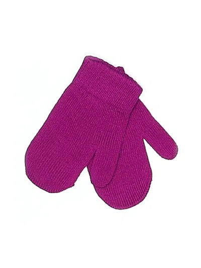 Pre-owned Target Kids' Mittens In Purple