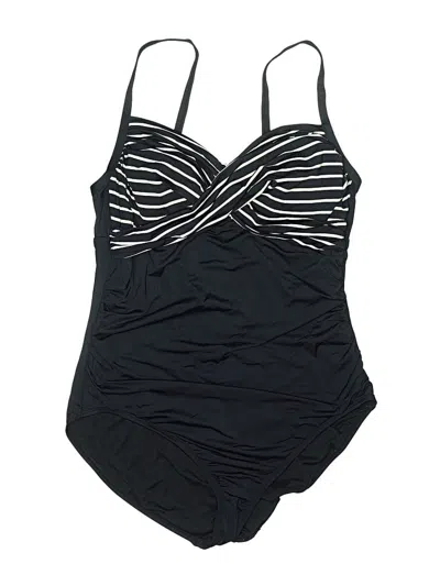 Pre-owned Target One Piece Swimsuit In Black