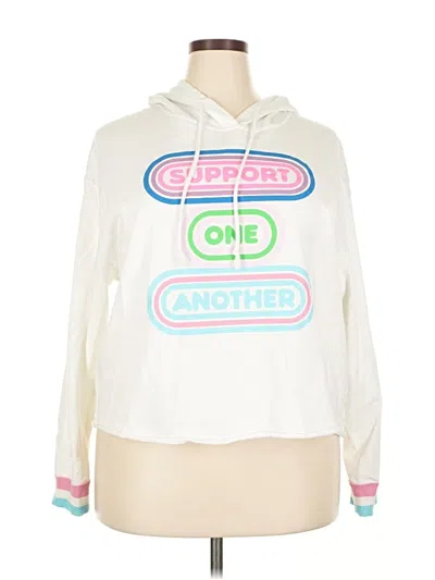 Pre-owned Target Pullover Hoodie In White