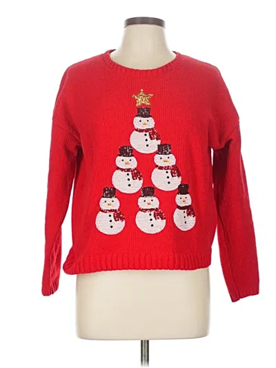 Pre-owned Target Pullover Sweater In Red