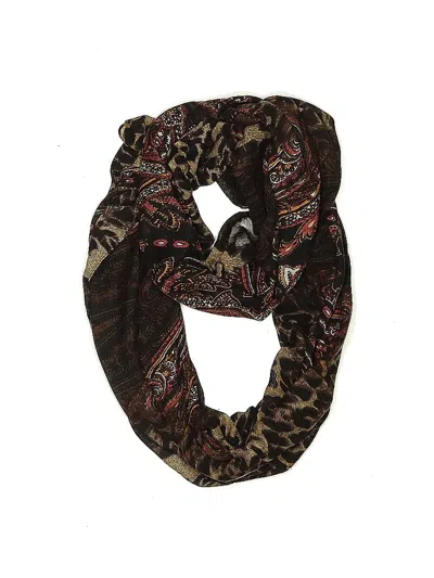 Pre-owned Target Scarf In Brown