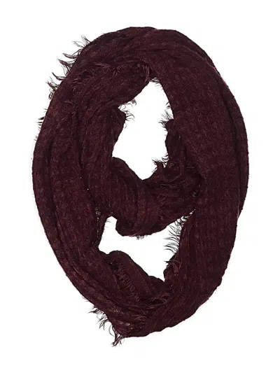 Pre-owned Target Scarf In Burgundy