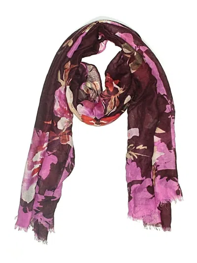 Pre-owned Target Scarf In Burgundy