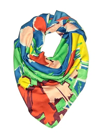 Pre-owned Target Scarf In Green