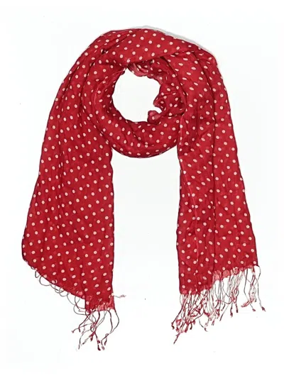 Pre-owned Target Scarf In Red