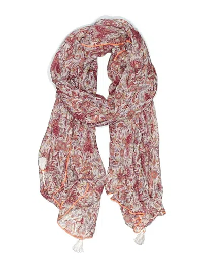 Pre-owned Target Scarf In Red