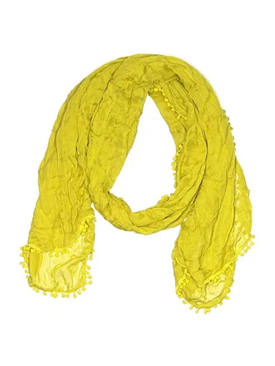 Pre-owned Target Scarf In Yellow