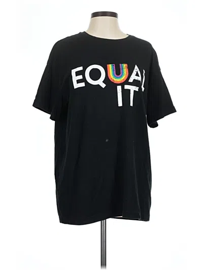 Pre-owned Target Short Sleeve T-shirt In Black
