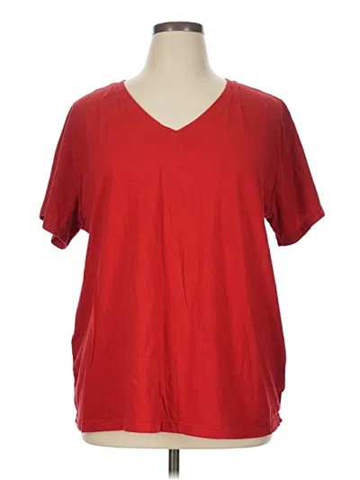 Pre-owned Target Short Sleeve T-shirt In Red