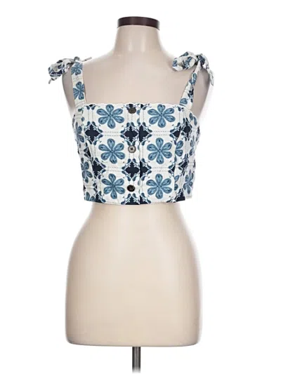 Pre-owned Target Sleeveless Blouse In Blue