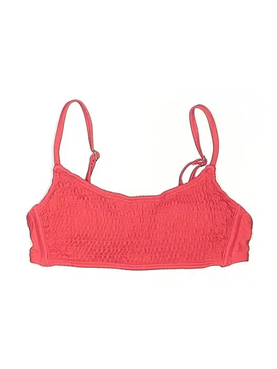 Pre-owned Target Swimsuit Top Red Swimwear