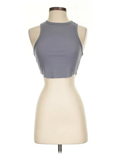 Pre-owned Target Tank Top Gray Halter Neckline Tops