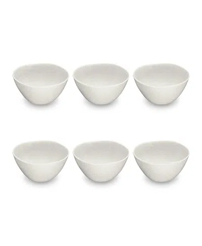 Tarhong 5.9" Wheat Pp 6-piece Bowl Set, 19 oz In Cream