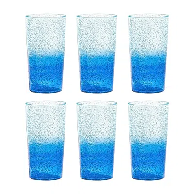 Tarhong 6-pc. Drinkware Set In Blue