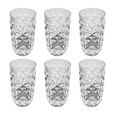 Tarhong 6-pc. Drinkware Set In Transparent