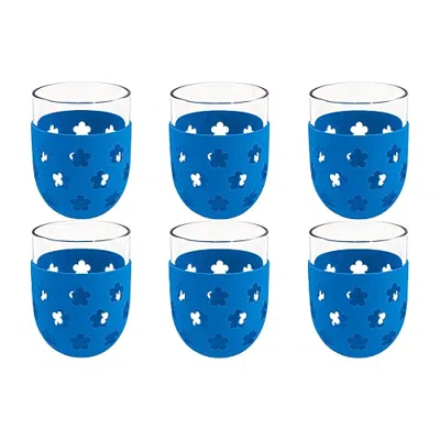 Tarhong 6-pc. Wine Glass In Blue