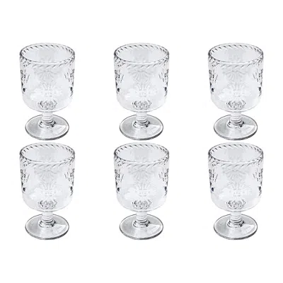 Tarhong 6-pc. Wine Glass In Transparent