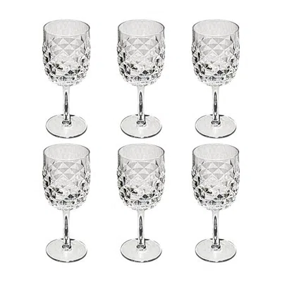Tarhong 6-pc. Wine Glass In Transparent