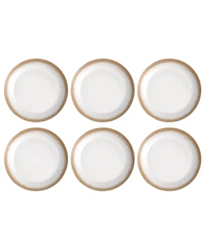 TARHONG CARMEL REACTIVE DINNER PLATES MERGE, SET OF 6