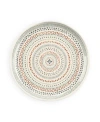 Tarhong Planta Matte 6-pc. Melamine Dinner Plate In Multi Color On Cream