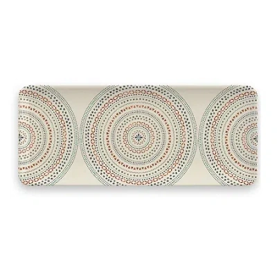Tarhong Desert Mandala Serving Tray In Multi