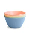 Tarhong Essential Polypropylene Cereal Bowls Assorted 4 Pack In Assorted