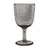 Tarhong Foundry Acrylic Goblet 6-pc. Red Wine Glass In Gray