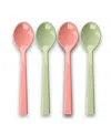 Tarhong Berries Cherries Dessert Spoon Set Of 4 In Assorted