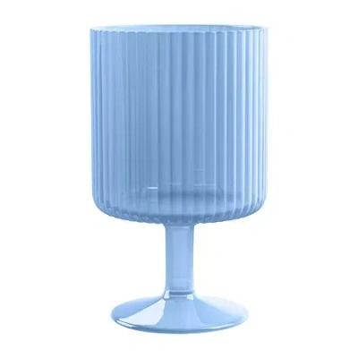 Tarhong Mesa 6-pc. Drinkware Set In Blue