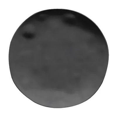 Tarhong Nature One Bamboo 6-pc. Melamine Salad Plate In Black