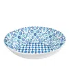 Tarhong Palazzo Tile Serve Bowl 12", 113 oz In Multi