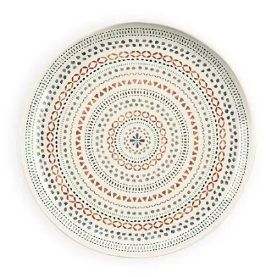 Tarhong Planta Matte 6-pc. Melamine Dinner Plate In Multi