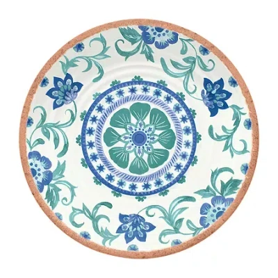 Tarhong Rio Floral 6-pc. Melamine Salad Plate In Multi