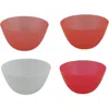 TARHONG TARHONG SET OF 4 HAMMERED CEREAL BOWLS