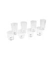 Tarhong Simple 8 Piece Drinkware Set In Clear