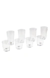 Tarhong Simple Clear Set Of 8 Glasses