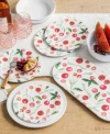 Tarhong Tar Hong Berries Cherries Melamine Dinnerware Collection In Assorted