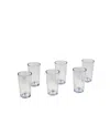 Tarhong Tritan Foundry Jumbo Drinkware Set 20.6 Oz., Set Of 6 In Clear
