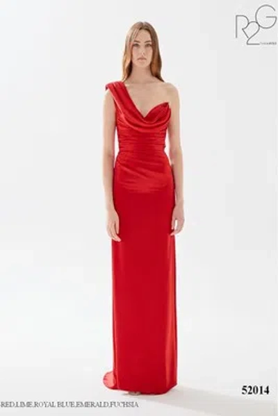 Pre-owned Tarik Ediz 52014 Evening Dress Lowest Price Guarantee Authentic In Fuchsia