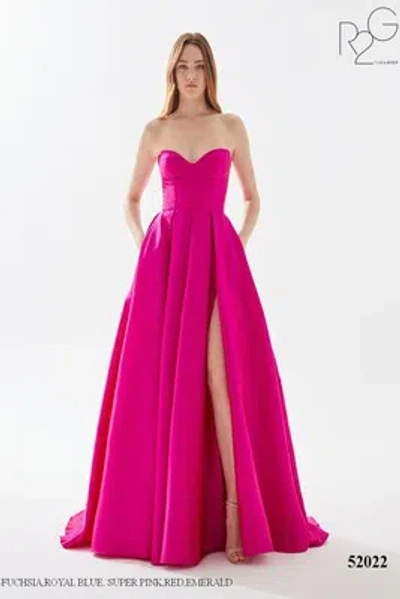 Pre-owned Tarik Ediz 52022 Evening Dress Lowest Price Guarantee Authentic In Royal Blue