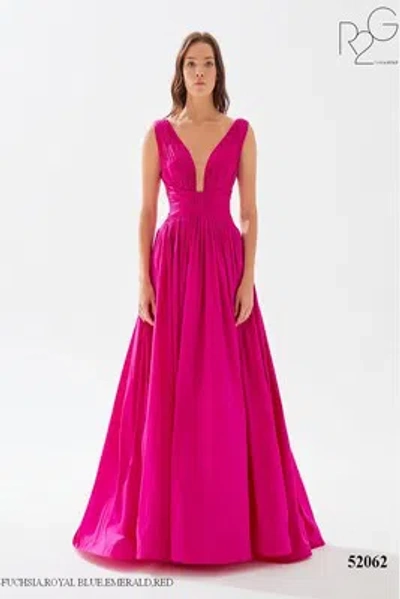 Pre-owned Tarik Ediz 52062 Evening Dress Lowest Price Guarantee Authentic In Emerald