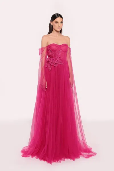 Tarik Ediz Alessia Gown In Multi