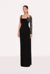Tarik Ediz Anjela Gown In Multi