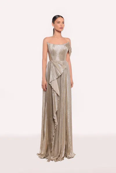 Tarik Ediz Bouch Gown In Multi