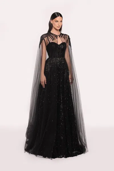 Tarik Ediz Elenas Gown In Black