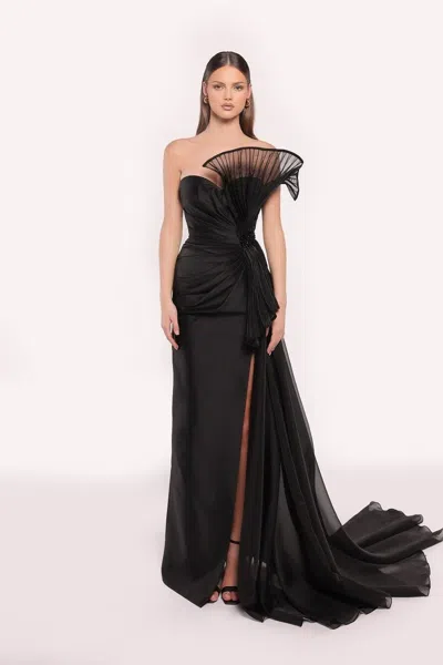 Tarik Ediz Ephesus Gown In Black