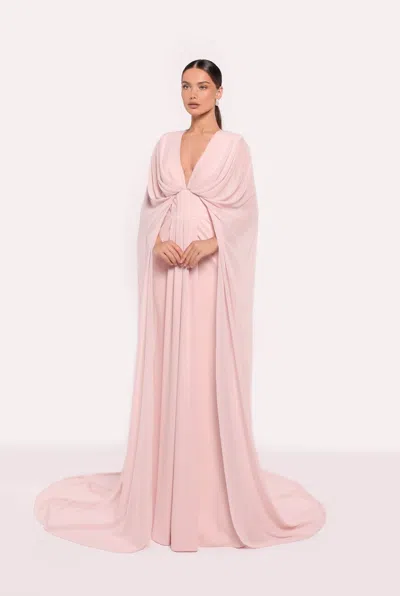 Tarik Ediz Gamie Gown In Pink