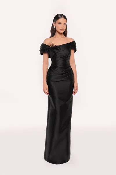 Tarik Ediz Izella Gown In Black