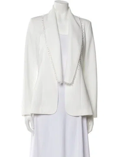 Pre-owned Tarik Ediz Jacket In White