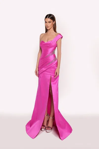 Tarik Ediz Jonat Gown In Pink